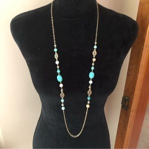 🦋🦋 Semi Precious Stone Long Necklace 🦋🦋